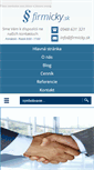 Mobile Screenshot of firmicky.sk